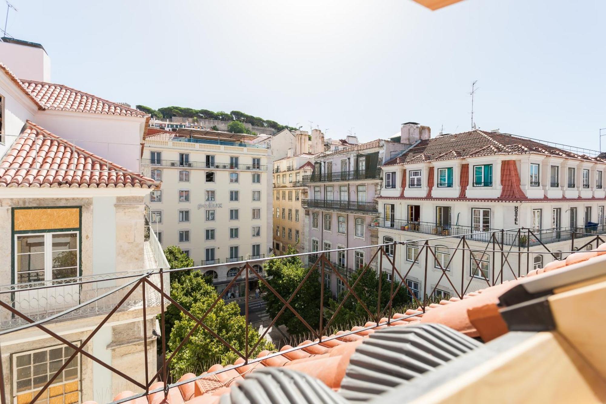 Santa Justa 24 Lisbon Downtown Daire Oda fotoğraf
